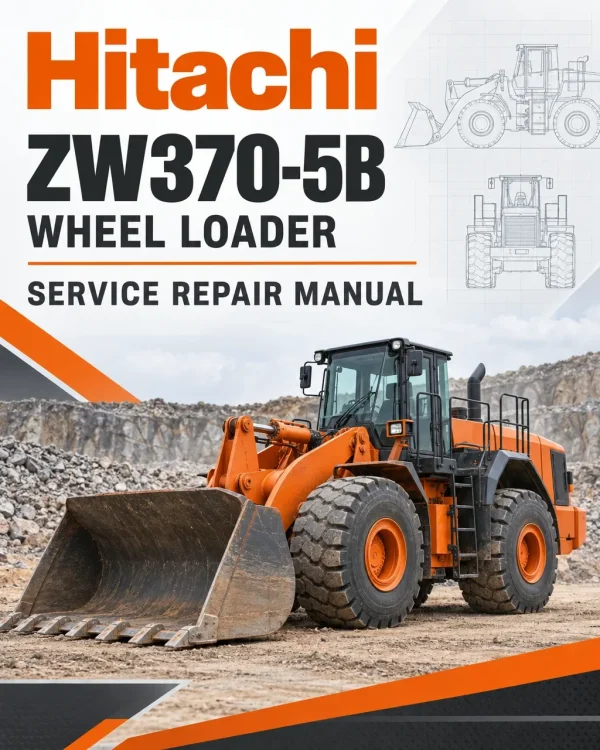 Hitachi ZW370-5B Wheel Loader Service Repair Manual Hitachi ZW370-5B Wheel Loader Service Repair Manual