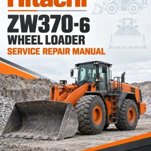 Hitachi ZW370-6 Wheel Loader Service Repair Manual Hitachi ZW370-6 Wheel Loader Service Repair Manual