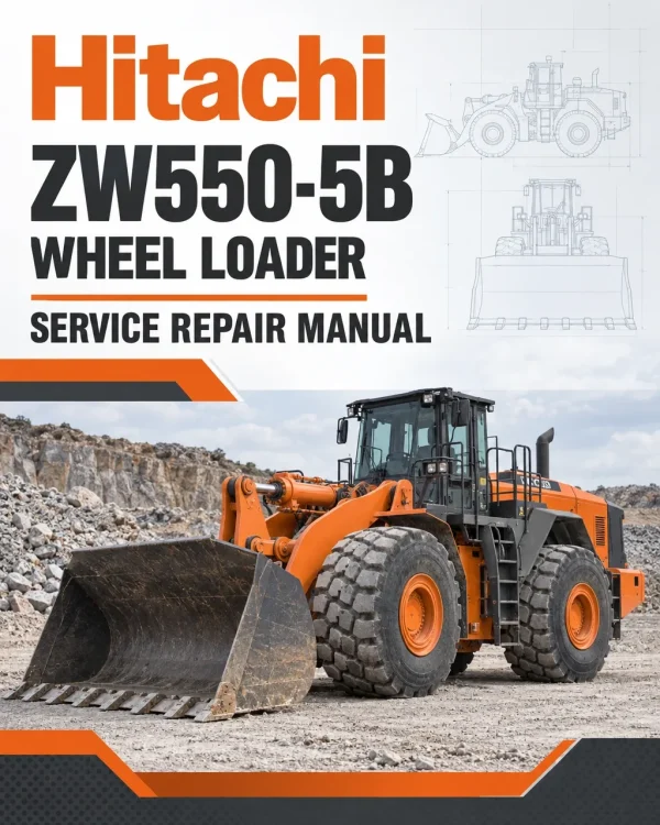 Hitachi ZW550-5B Wheel Loader Service Repair Manual