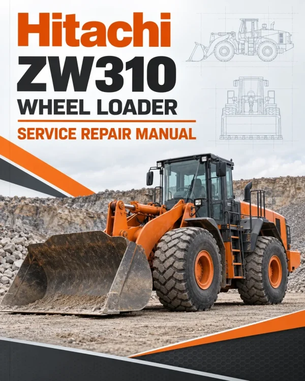 Hitachi ZW310 Wheel Loader Service Repair Manual Hitachi ZW310 Wheel Loader Service Repair Manual