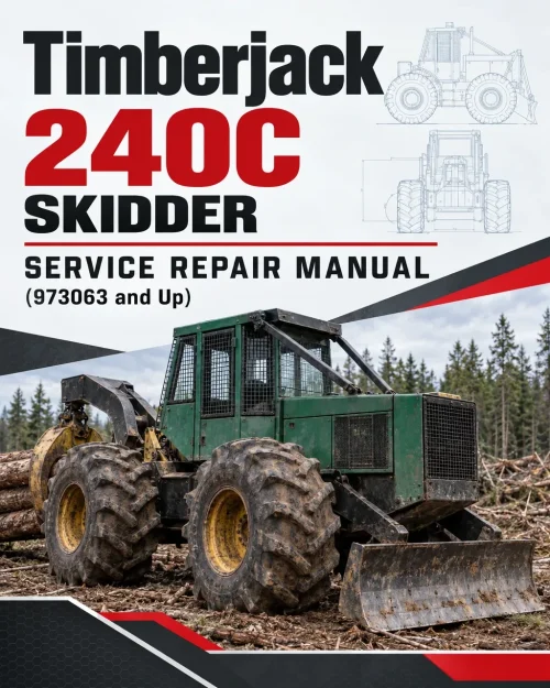 Timberjack 240C Skidder Service Repair Manual (973063 and Up) Timberjack 240C Skidder Service Repair Manual (973063 and Up)