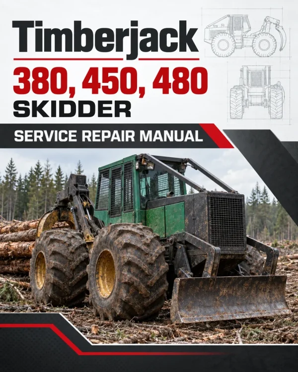 Timberjack 380, 450, 480 Skidder Service Repair Manual Timberjack 380, 450, 480 Skidder Service Repair Manual