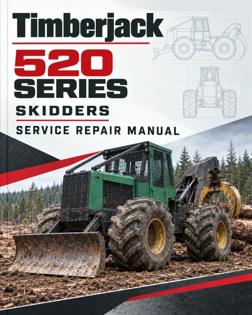 Timberjack 520 Series Skidders Service Repair Manual