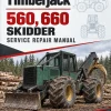 Timberjack 560, 660 Skidder Service Repair Manual