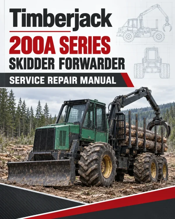 Timberjack 200A Series Skidder Forwarder Service Repair Manual (SN 845001-848114 & AA3590-973062) Timberjack 200A Series Skidder Forwarder Service Repair Manual (SN 845001-848114 & AA3590-973062)