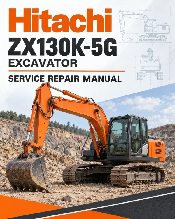 Hitachi ZX130K-5G Excavator Service Repair Manual Hitachi ZX130K-5G Excavator Service Repair Manual