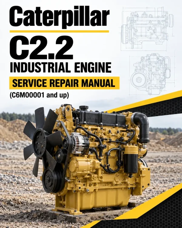 Caterpillar CAT C2.2 Industrial Engine Service Repair Manual (C6M00001 and up) Caterpillar CAT C2.2 Industrial Engine Service Repair Manual (C6M00001 and up)