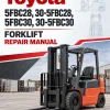 Toyota 5FBC28, 30-5FBC28, 5FBC30, 30-5FBC30 Forklift Repair Manual