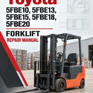 Toyota 5FBE10, 5FBE13, 5FBE15, 5FBE18, 5FBE20 Forklift Repair Manual Toyota 5FBE10, 5FBE13, 5FBE15, 5FBE18, 5FBE20 Forklift Repair Manual