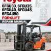 Toyota 6FGU33, 6FGU35, 6FGU40, 6FGU45, 6FGAU50 Forklift Repair Manual Toyota 6FGU33, 6FGU35, 6FGU40, 6FGU45, 6FGAU50 Forklift Repair Manual