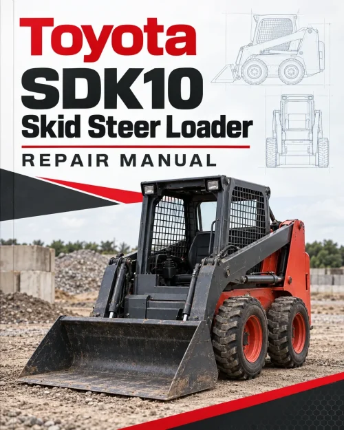 Toyota SDK10 Skid Steer Loader Repair Manual Toyota SDK10 Skid Steer Loader Repair Manual