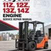 Toyota 11Z, 12Z, 13Z, 14Z Engine Service Repair Manual