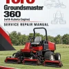 Toro Groundsmaster 360 (with Kubota Engine) Service Repair Manual