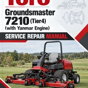 Toro Groundsmaster 7210 (Tier4) (with Yanmar Engine) Service Repair Manual Toro Groundsmaster 7210 (Tier4) (with Yanmar Engine) Service Repair Manual