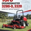 Toro Groundsmaster 3280-D, 3320 Service Repair Manual