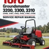 Toro Groundsmaster 3200, 3300, 3310 (31900, 31901, 31902, 31903, 31907, 31709) Service Repair Manual