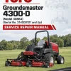 Toro Groundsmaster 4300-D (Model 30864) (Serial No. 314000101 and Up) Service Repair Manual