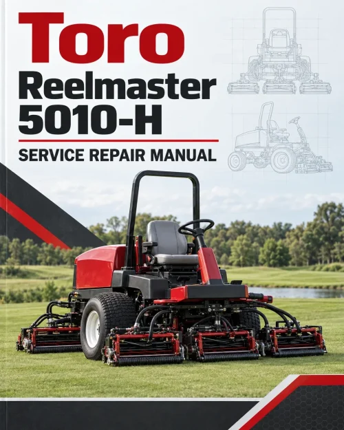 Toro Reelmaster 5010-H Service Repair Manual Toro Reelmaster 5010-H Service Repair Manual