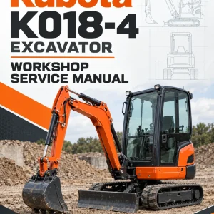 Kubota K018-4 Excavator Workshop Service Manual