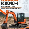Kubota KX040-4 Excavator Workshop Service Manual Kubota KX040-4 Excavator Workshop Service Manual