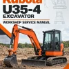 Kubota U35-4 Excavator Workshop Service Manual Kubota U35-4 Excavator Workshop Service Manual