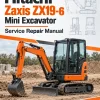 Hitachi Zaxis ZX19-6 Mini Excavator Service Repair Manual Hitachi Zaxis ZX19-6 Mini Excavator Service Repair Manual