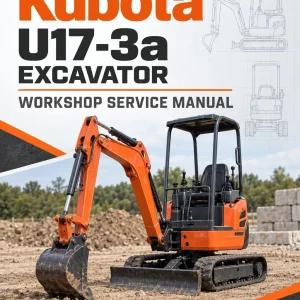 Kubota U17-3a Excavator Workshop Service Manual