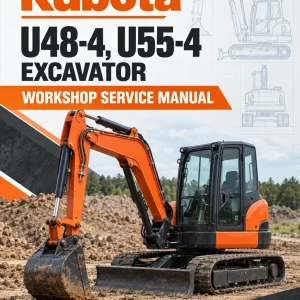 Kubota U48-4, U55-4 Excavator Workshop Service Manual Kubota U48-4, U55-4 Excavator Workshop Service Manual