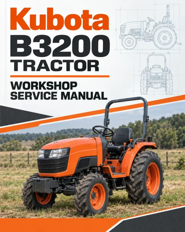 Kubota B3200 Tractor Workshop Service Manual Kubota B3200 Tractor Workshop Service Manual
