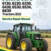 John Deere 6130, 6230, 6330, 6430, 6530, 6534, 6630 Tractors (EU) Service Repair Manual John Deere 6130, 6230, 6330, 6430, 6530, 6534, 6630 Tractors (EU) Service Repair Manual