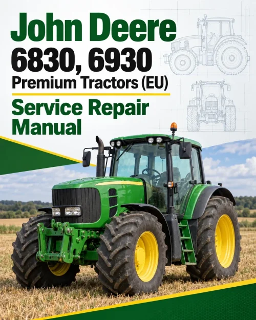 John Deere 6830, 6930 Premium Tractors (EU) Service Repair Manual John Deere 6830, 6930 Premium Tractors (EU) Service Repair Manual