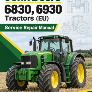 John Deere 6830, 6930 Tractors (EU) Service Repair Manual