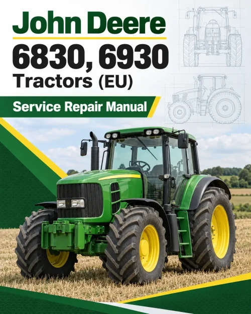 John Deere 6830, 6930 Tractors (EU) Service Repair Manual John Deere 6830, 6930 Tractors (EU) Service Repair Manual