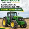 John Deere Tractors 6230, 6330, 6430, 6530, 6630, 7130, 7230 (NA) Service Repair Manual