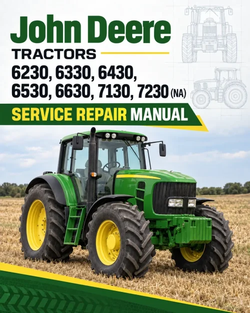 John Deere Tractors 6230, 6330, 6430, 6530, 6630, 7130, 7230 (NA) Service Repair Manual