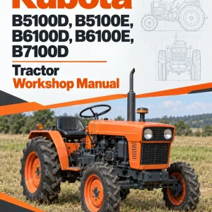 Kubota B5100D, B5100E, B6100D, B6100E, B7100D Tractor Workshop Manual Kubota B5100D, B5100E, B6100D, B6100E, B7100D Tractor Workshop Manual