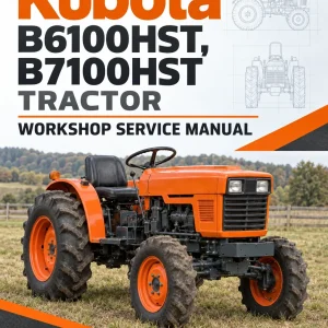 Kubota B6100HST, B7100HST Tractor Workshop Service Manual Kubota B6100HST, B7100HST Tractor Workshop Service Manual