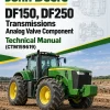 John Deere DF150, DF250 Transmissions Analog Valve Component Technical Manual (CTM159619)