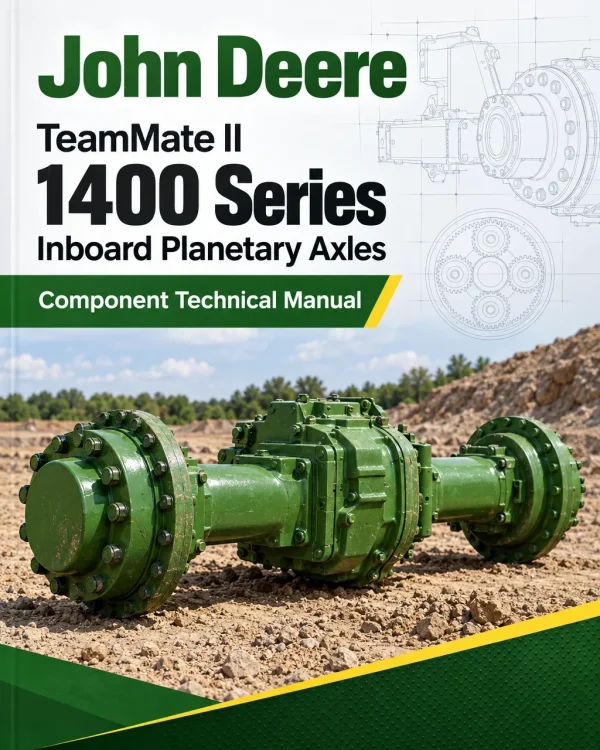 John Deere TeamMate II 1400 Series Inboard Planetary Axles Component Technical Manual (CTM138619) John Deere TeamMate II 1400 Series Inboard Planetary Axles Component Technical Manual (CTM138619)
