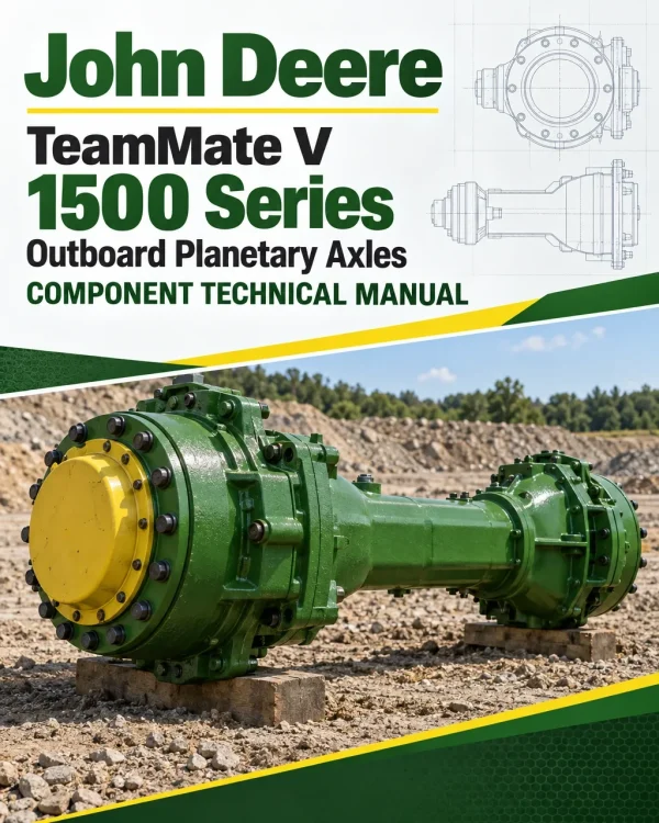 John Deere TeamMate V 1500 Series Outboard Planetary Axles Component Technical Manual (CTM115319)