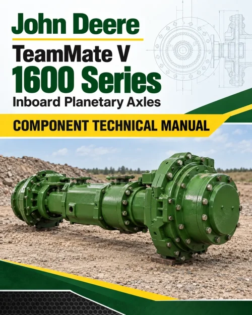 John Deere TeamMate V 1600 Series Inboard Planetary Axles Component Technical Manual (CTM141719)