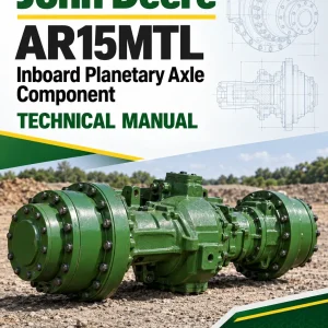 John Deere AR15MTL Inboard Planetary Axle Component Technical Manual (CTM128919)