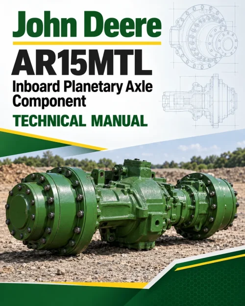 John Deere AR15MTL Inboard Planetary Axle Component Technical Manual (CTM128919)