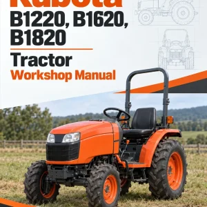 Kubota B1220, B1620, B1820 Tractor Workshop Manual