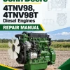 John Deere 4TNV98, 4TNV98T Diesel Engines Repair Manual (CTM130319)