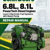 John Deere 6.8L, 8.1L PowerTech Diesel Engines Level 3 Electronic Fuel Systems with Bosch Pump Repair Manual