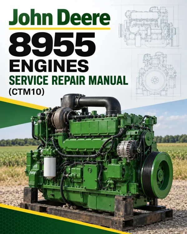 John Deere 8955 Engines Service Repair Manual (CTM10) John Deere 8955 Engines Service Repair Manual (CTM10)