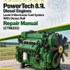 John Deere PowerTech 8.1L Diesel Engines Level 9 Electronic Fuel System With Denso Rail Repair Manual (CTM255) John Deere PowerTech 8.1L Diesel Engines Level 9 Electronic Fuel System With Denso Rail Repair Manual (CTM255)