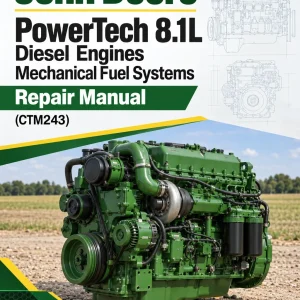 John Deere PowerTech 8.1L Diesel Engines Mechanical Fuel Systems Repair Manual (CTM243) John Deere PowerTech 8.1L Diesel Engines Mechanical Fuel Systems Repair Manual (CTM243)
