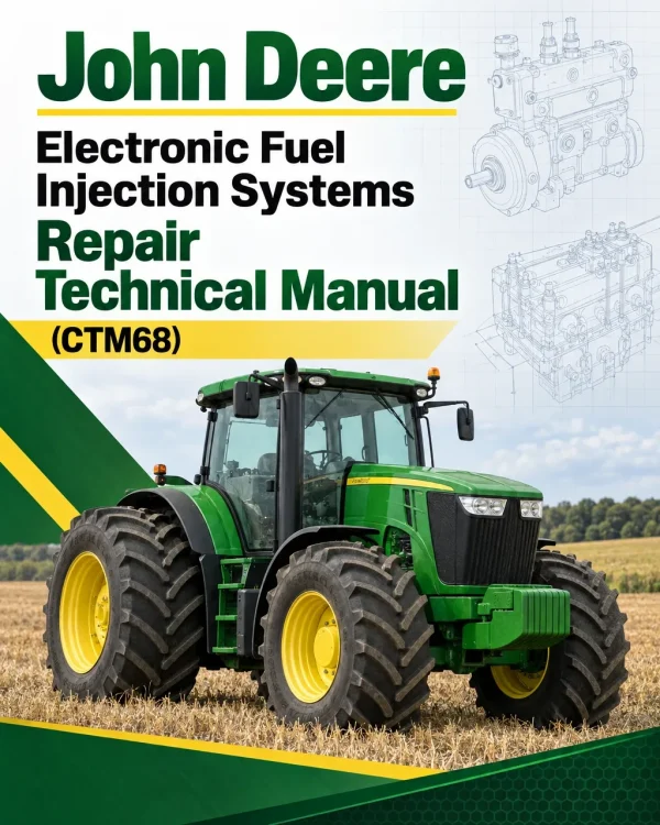 John Deere Electronic Fuel Injection Systems Repair Technical Manual (CTM68)